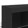 Sideboard mit schwarzen LED-Leuchten 283x37x100 cm von , Sideboards - Ref: Foro24-3209164, Preis: 429,39 €, Rabatt: %