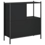 Parkettregal schwarz 72x28x77,5 cm von , Bücherregale und Regale - Ref: Foro24-838878, Preis: 49,91 €, Rabatt: %