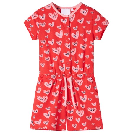 Mono infantil rojo 116 de , Ropa de niños - Ref: Foro24-11241, Precio: 12,34 €, Descuento: %