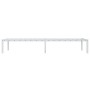 White metal bed frame 75x190 cm by , Beds and slatted bases - Ref: Foro24-373663, Price: 69,99 €, Discount: %