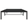 Black metal bed frame 100x190 cm by , Beds and slatted bases - Ref: Foro24-373649, Price: 66,19 €, Discount: %