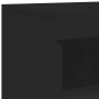 Aparador con luces LED negro 162x37x100 cm de , Aparadores - Ref: Foro24-3209143, Precio: 264,35 €, Descuento: %