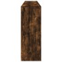 Sideboard with LED lights smoked oak 181.5x37x100 cm by , Sideboards - Ref: Foro24-3209181, Price: 263,18 €, Discount: %