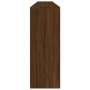 Sideboard with LED lights brown oak 283x37x100 cm by , Sideboards - Ref: Foro24-3209169, Price: 458,92 €, Discount: %