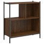 Estantería madera de ingeniería marrón roble 72x28x77,5 cm de , Librerías y estanterías - Ref: Foro24-838882, Precio: 50,99 €...