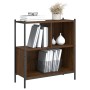 Oak brown engineered wood shelf 72x28x77.5 cm by , Bookcases and shelves - Ref: Foro24-838882, Price: 50,02 €, Discount: %