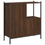 Oak brown engineered wood shelf 72x28x77.5 cm by , Bookcases and shelves - Ref: Foro24-838882, Price: 50,02 €, Discount: %