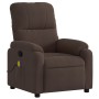 Brown Microfiber Fabric Massage Recliner by , Armchairs - Ref: Foro24-373455, Price: 253,99 €, Discount: %