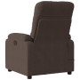 Sillón reclinable de masaje tela de microfibra marrón de , Sillones - Ref: Foro24-373455, Precio: 253,99 €, Descuento: %