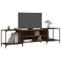 Mueble de TV madera de ingeniería roble ahumado 203x37x50 cm de , Muebles TV - Ref: Foro24-837609, Precio: 78,98 €, Descuento: %