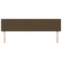 Kopfteile 2 Einheiten aus dunkelbraunem Stoff 100x5x78/88 cm von , Kopf- und Fußteile - Ref: Foro24-346287, Preis: 59,92 €, R...
