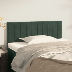 Dark green velvet headboard 80x5x78/88 cm by , Headboards and footboards - Ref: Foro24-346211, Price: 43,99 €, Discount: %