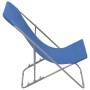 Folding beach chairs 2 units steel and blue oxford fabric by vidaXL, Garden chairs - Ref: Foro24-44358, Price: 74,23 €, Disco...