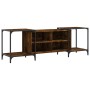 Engineered wood TV stand in smoked oak, 153x37x50 cm by , TV Furniture - Ref: Foro24-837604, Price: 70,05 €, Discount: %