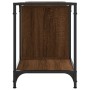 Mueble de TV madera de ingeniería marrón roble 153x37x50 cm de , Muebles TV - Ref: Foro24-837606, Precio: 73,99 €, Descuento: %