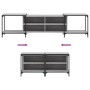 TV stand made of Sonoma gray engineered wood 203x37x50 cm by , TV Furniture - Ref: Foro24-837610, Price: 81,37 €, Discount: %