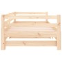 Trundle sofa bed solid pine wood 80x200 cm by , Beds and slatted bases - Ref: Foro24-840138, Price: 131,14 €, Discount: %