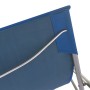 Folding beach chairs 2 units steel and blue oxford fabric by vidaXL, Garden chairs - Ref: Foro24-44358, Price: 72,68 €, Disco...