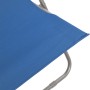 Folding beach chairs 2 units steel and blue oxford fabric by vidaXL, Garden chairs - Ref: Foro24-44358, Price: 74,23 €, Disco...