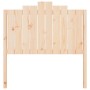 Cabecero de cama madera maciza de pino 106x4x110 cm de , Cabeceros y pies de cama - Ref: Foro24-818455, Precio: 55,85 €, Desc...