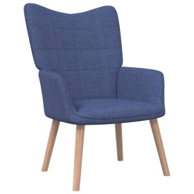 Blue fabric relaxation armchair by , Armchairs - Ref: Foro24-327923, Price: 103,82 €, Discount: %