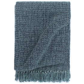 Indigo cotton blanket 220x250 cm by vidaXL, Blankets - Ref: Foro24-133754, Price: 53,99 €, Discount: %