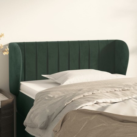 Cabecero de terciopelo verde oscuro 83x23x78/88 cm de , Cabeceros y pies de cama - Ref: Foro24-3117415, Precio: 49,99 €, Desc...