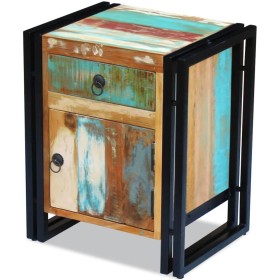 Recycled solid wood nightstand by vidaXL, Nightstands - Ref: Foro24-243278, Price: 132,99 €, Discount: %