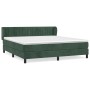 Boxspringbett mit dunkelgrüner Samtmatratze 180x200 cm von , Betten und Lattenroste - Ref: Foro24-3127628, Preis: 538,89 €, R...