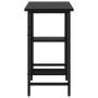 MDF and black metal computer desk 80x40x72 cm by , Desks - Ref: Foro24-20554, Price: 63,10 €, Discount: %