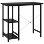 MDF and black metal computer desk 80x40x72 cm by , Desks - Ref: Foro24-20554, Price: 63,10 €, Discount: %