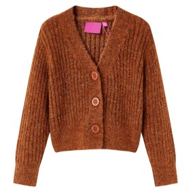 Children's knitted cardigan in cognac color 92 by , Kids T-shirts - Ref: Foro24-14947, Price: 15,99 €, Discount: %