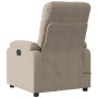 Sillón reclinable de masaje tela de microfibra gris taupe de , Sillones - Ref: Foro24-373456, Precio: 250,76 €, Descuento: %