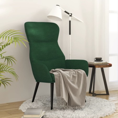 Sillón de relax de tela verde oscuro de , Sillones - Ref: Foro24-341076, Precio: 102,32 €, Descuento: %