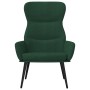 Sillón de relax de tela verde oscuro de , Sillones - Ref: Foro24-341076, Precio: 102,32 €, Descuento: %