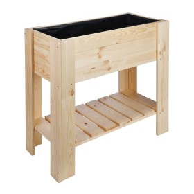 HI Pine wood cultivation table 92x41x80 cm by HI, Pots and planters - Ref: Foro24-423923, Price: 110,90 €, Discount: %