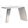 Silberner Flugzeugflügel-Schreibtisch aus Metall, 112 x 50 x 76 cm von , Schreibtische - Ref: Foro24-284414, Preis: 327,50 €,...