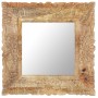 Solid mango wood mirror 50x50 cm by , Mirrors - Ref: Foro24-321635, Price: 64,99 €, Discount: %