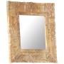 Solid mango wood mirror 50x50 cm by , Mirrors - Ref: Foro24-321635, Price: 64,99 €, Discount: %