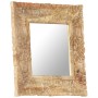 Solid mango wood mirror 50x50 cm by , Mirrors - Ref: Foro24-321635, Price: 64,99 €, Discount: %