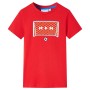 Camiseta infantil rojo 128 de , Camisetas para niños - Ref: Foro24-12427, Precio: 7,76 €, Descuento: %