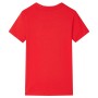 Camiseta infantil rojo 128 de , Camisetas para niños - Ref: Foro24-12427, Precio: 7,76 €, Descuento: %