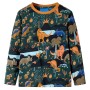 Dark green long-sleeved children's pajamas 104 by , Children's pajamas - Ref: Foro24-13365, Price: 18,48 €, Discount: %