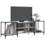 Sonoma gray engineered wood TV cabinet 153x37x50 cm by , TV Furniture - Ref: Foro24-837605, Price: 72,50 €, Discount: %