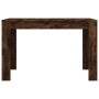 Mesa de comedor madera de ingeniería roble ahumado 120x60x76 cm de , Mesas de cocina y de comedor - Ref: Foro24-838189, Preci...