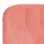 Sillón de relax de terciopelo rosa de , Sillones - Ref: Foro24-341198, Precio: 112,26 €, Descuento: %