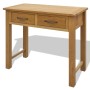 Solid oak wood dressing table with stool by , Bedroom Dressers - Ref: Foro24-242742, Price: 437,99 €, Discount: %