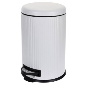 Excellent Houseware Pedal Trash Can Soft Close 20 L Matte White by , Garbage cans and trash cans - Ref: Foro24-447457, Price:...