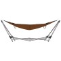 Hammock with brown folding stand by vidaXL, Hammocks - Ref: Foro24-44367, Price: 80,99 €, Discount: %