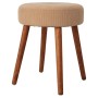 Home&Styling Beige stool Ø35x45 cm by , Folding stools and chairs - Ref: Foro24-447458, Price: 34,67 €, Discount: %